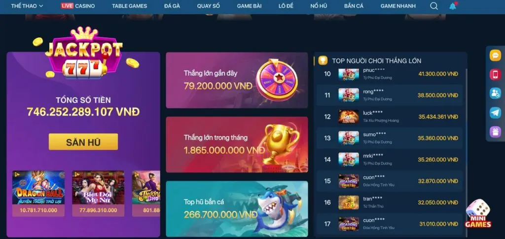 Slot theo chủ đề